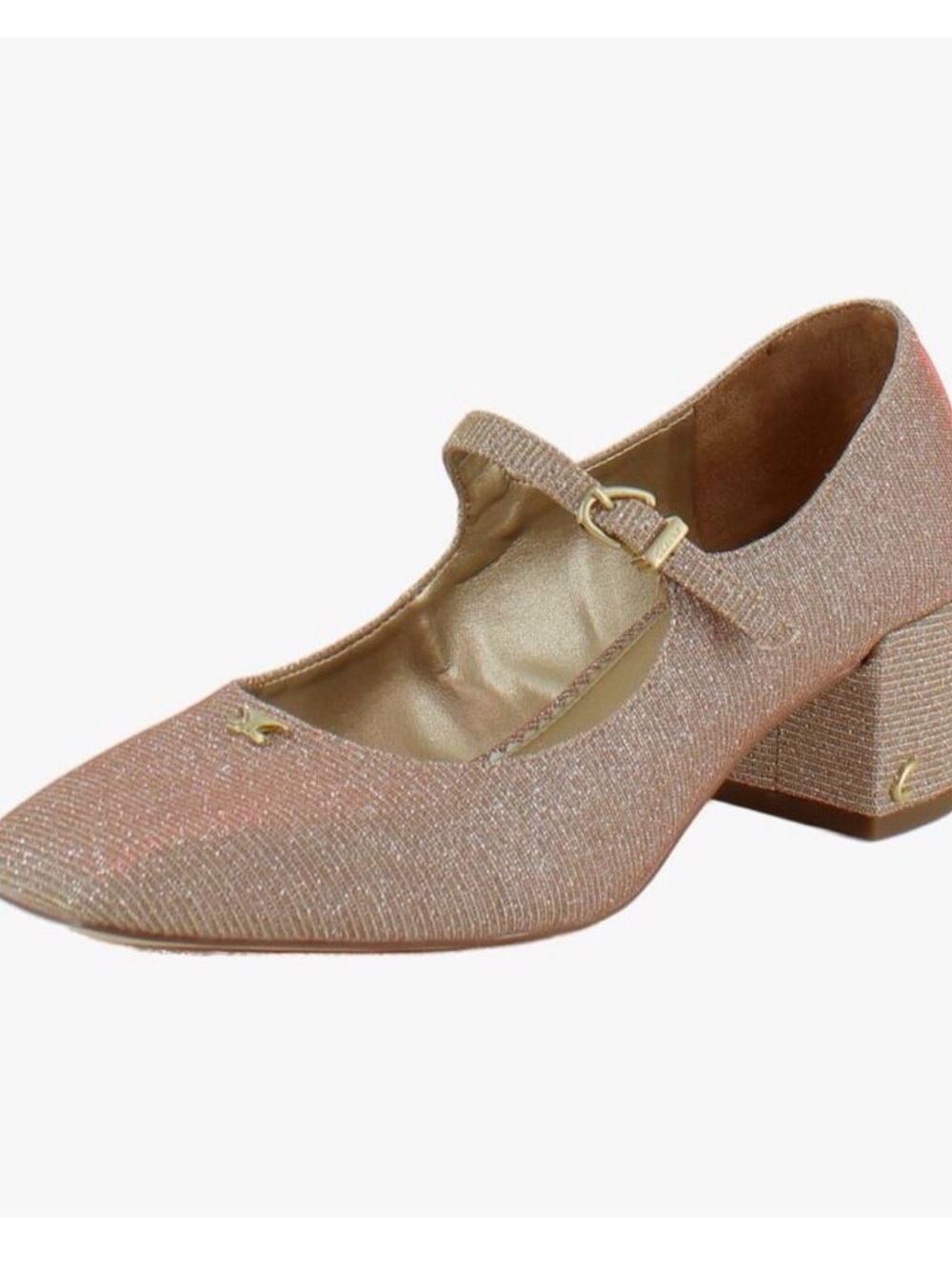 Circus by Sam Edelman Rose Gold Mary Jane Block Heel Pumps - worn once